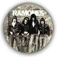 Ramones 1st Album Cover Button Badges