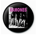 Ramones B & W Button Badges