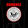 Ramones Classic Logo Discharge Hoodie