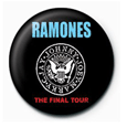 Ramones Final Tour Button Badges