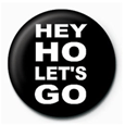 Hey Ho Button Badges