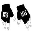Ramones Hey Ho Gloves