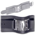 Ramones Logo Leather Wristband