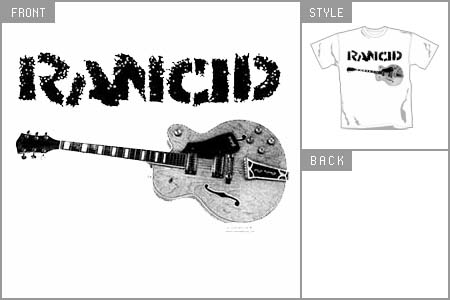 Rancid (Gretsch) T-shirt raz_ST1002