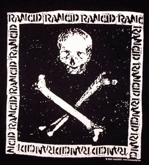 Rancid Skull And X Bones T Shirt