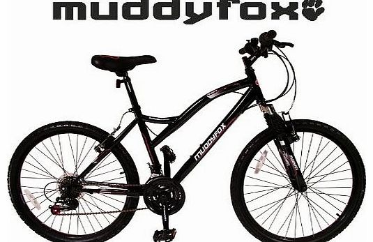 MuddyFox Random 24`` Bike - Black and Red - Boys