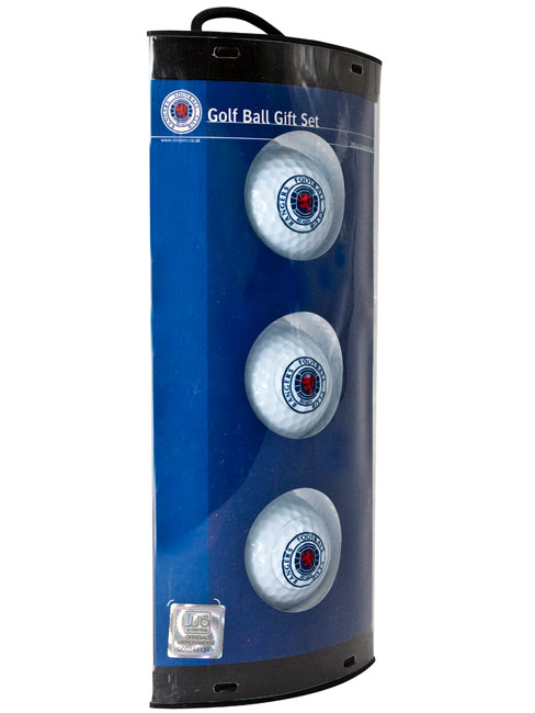 Rangers FC Glasgow Rangers FC Golf Ball Gift Pack (pack of 3)