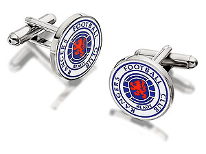 RANGERS FC Metal Cufflinks - 013224