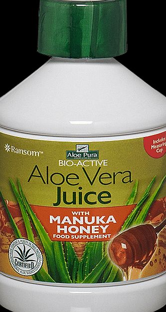 Ransom Aloe Pura Aloe Vera Juice with Manuka
