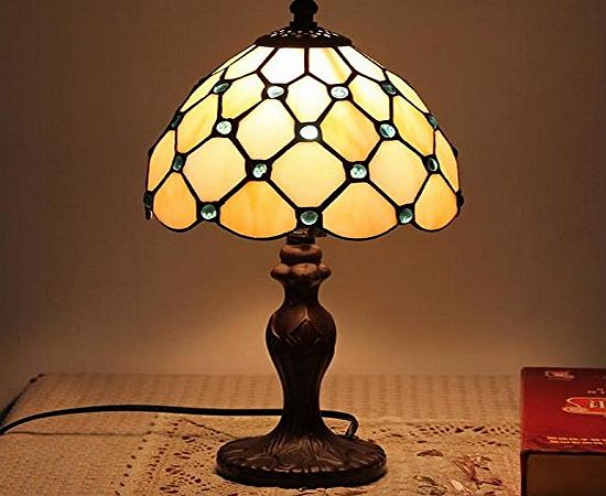 RanStart Modern European Wedding gift 20cm Tiffany Beding and Dining Table Light