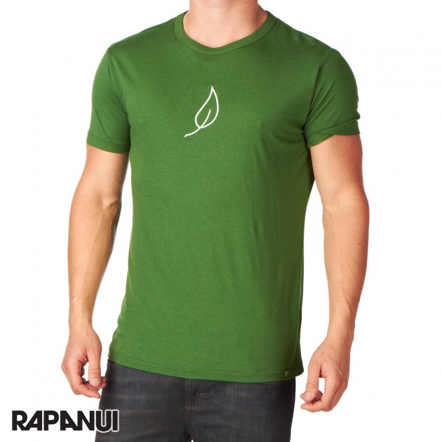Mens Rapanui Leaf Classic T-Shirt - Green