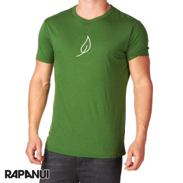 Rapanui Mens Rapanui Leaf Classic T-Shirt - Green