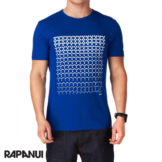 Mens Rapanui Revolutions T-Shirt - Blue