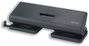 Rapesco 75P Punch 4-Hole ABS-top Capacity 16x