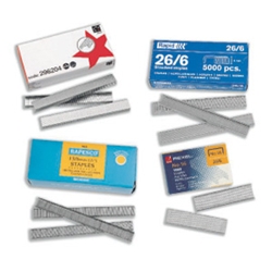 Rapid 13/6 Staples R13 and R23 and R33 and R19