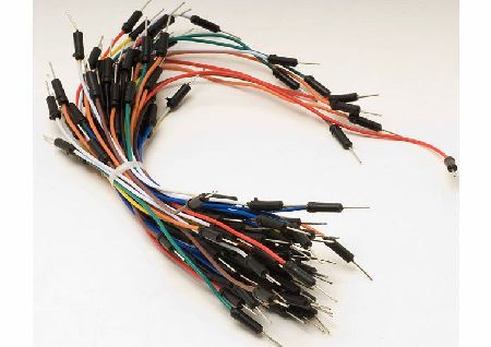 Rapid Breadboard Jumper Wires - Bundle Of 75 JW-003