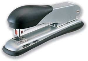 Rapid FM22 Stapler Metal Full-Strip Silver Ref
