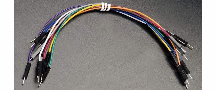Rapid Jumper Wires Dupont Cable M-M 26AWG 1 Pin 2.54mm