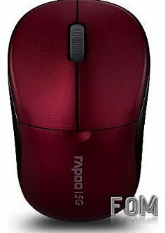 FOME@ RAPOO 5GHz Wireless Optical Mouse (1090P)- Red