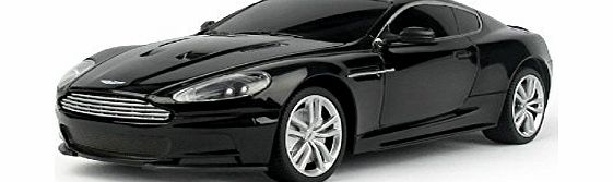 Rastar Radio Control Aston Martin DBS Coupe in Black 1/14 Scale fully licensed model FF and R-2-R