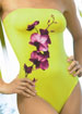 Rasurel Orchidee bandeau swimsuit
