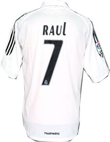Raul Adidas Real Madrid home (Raul 7) 05/06