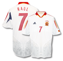 Raul Adidas Spain away (Raul 7) 04/05