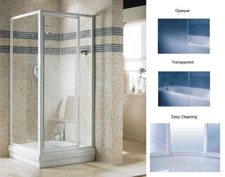 Ravak Pivot Door Enclosure 80cmx80cm Opaque