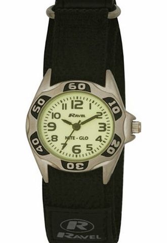 Ravel Kids Velcro Glow in the Dark Watch R1704.3