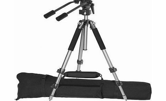 Ravelli AVT Professional 67-inch Video Camera Tripod with Fluid Drag Head