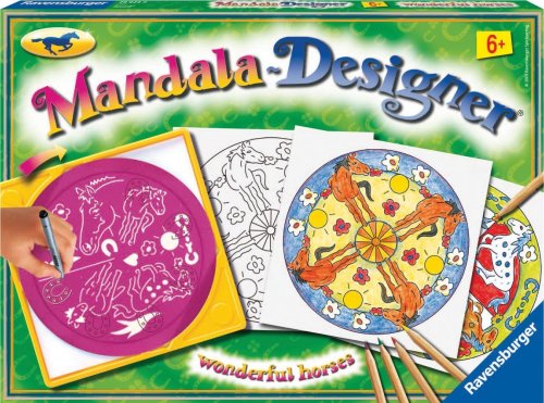 Ravensburger - Mandala Designer - Wonderful horses