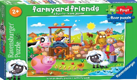 16pc My First Floor Puzzle Farm