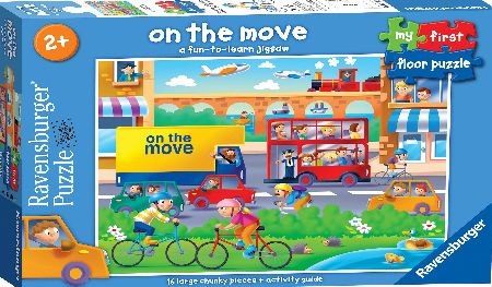 Ravensburger 16pc My First Floor Puzzle Transport