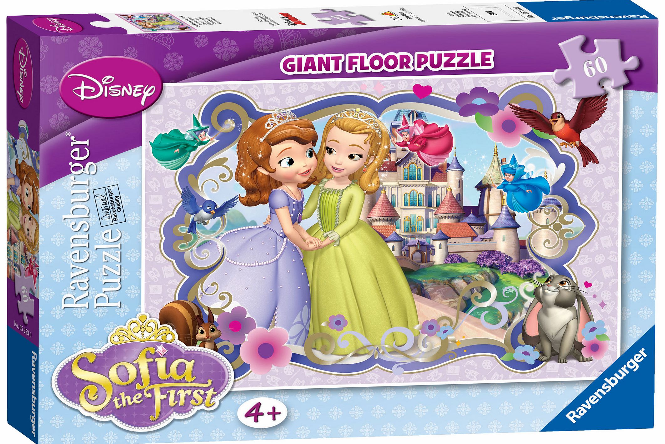 60 Piece Giant Floor Puzzle - Disney Sofia The