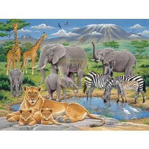 Animals In Africa 200 Piece Jigsaw Puzzle