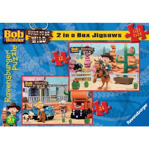 Bob the Builder Built to be Wild 12 and 24 Piece Jigsaw Puzzles