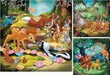 Ravensburger Disney Animal Friends - 3 Puzzles in a Box (49 pieces)