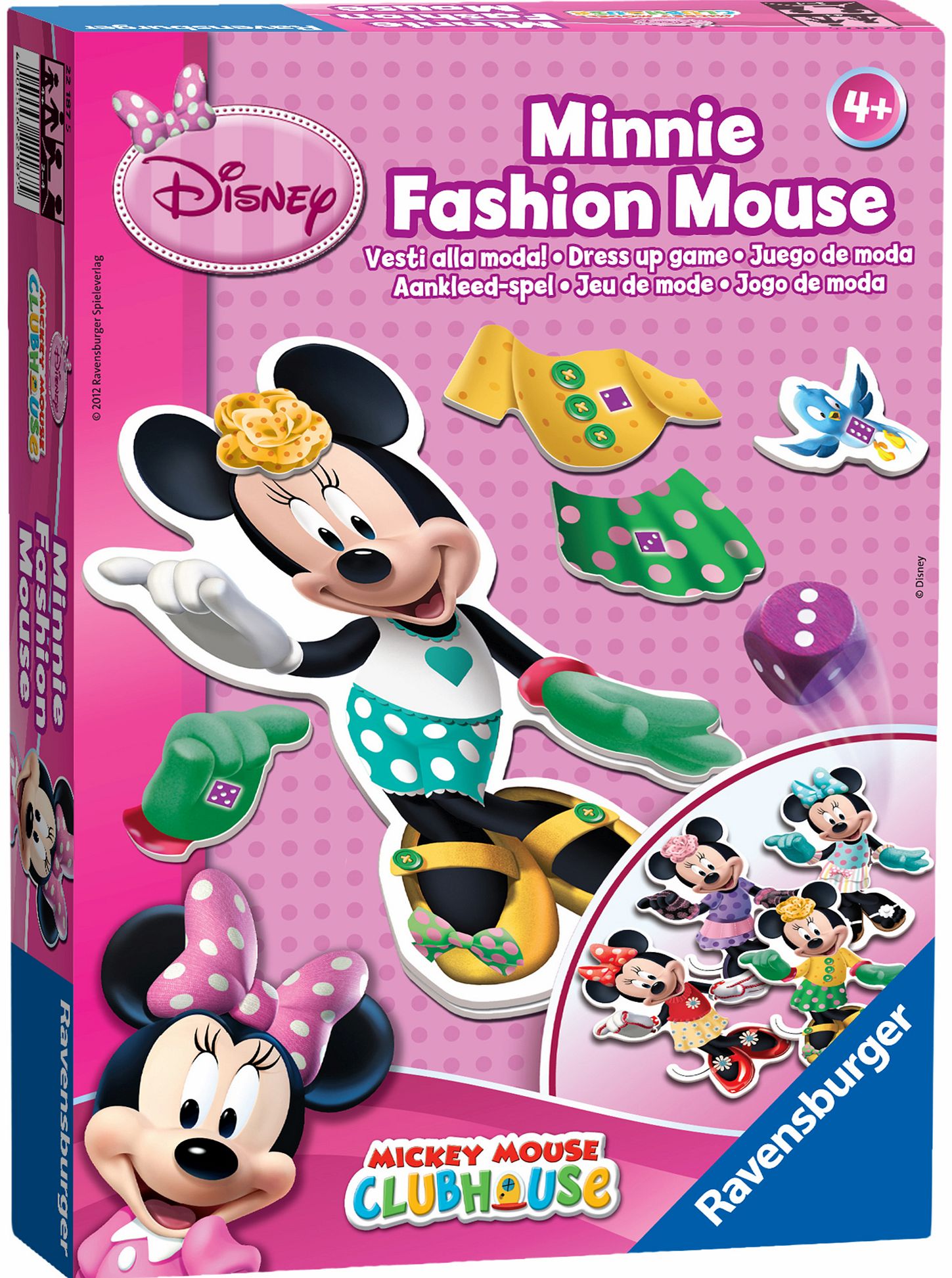 Ravensburger Disney Minnie Mouse Fashion Mouse Game