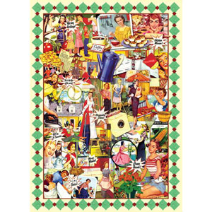 Ravensburger Domestic Diva 1000 Piece Jigsaw Puzzle