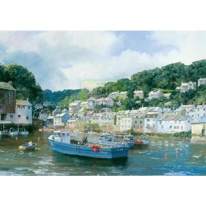 Ravensburger Fishing Boats at Polperro 500 Piece Jigsaw Puzzle