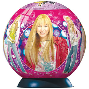 Hannah Montana 96 Piece Junior Puzzle Ball