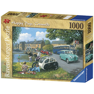Ravensburger Happy Days Cotswolds 1000 Piece Puzzle