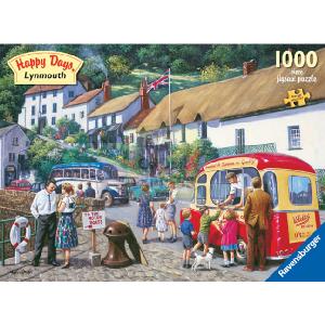 Ravensburger Happy Days Lynmouth 1000 Piece Jigsaw Puzzle