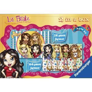 Ravensburger Lil Bratz 12 and 24 Piece Jigsaw Puzzles 2 in a Box