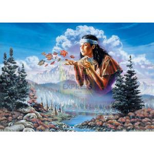 Maiden Of The Mystic Winds 1000 Piece Jigsaw Puzzle
