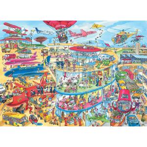 Ravensburger Mirror Image Airport 1000 Piece Jigsaw Puzzle