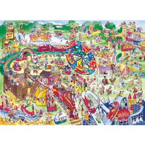 Ravensburger Mirror Image Theme Park 1000 Piece Jigsaw Puzzle
