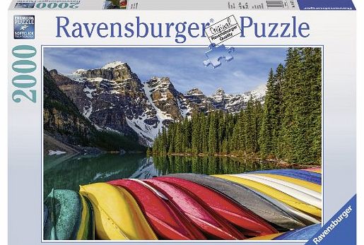 Ravensburger Mountain Canoes 2000 PC Puzzle