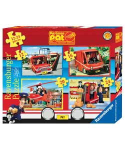 Postman Pat - 4 in a Box Puzzles