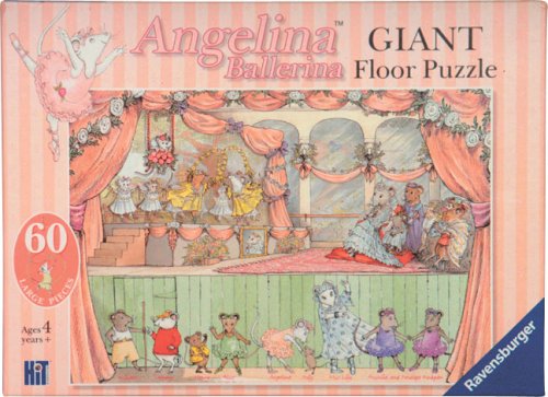 Puzzle 60 Pieces Angelina Ballerina Giant Floor Puzzle
